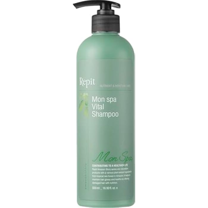 Repit Vital Shampoo, 500ml – Scalp Revival & Volumizing Shampoo with Salicylic Acid, Dexpanthenol & Niacinamide for Oily Scalp and Hair Vitality | RepitUSA - Image 1