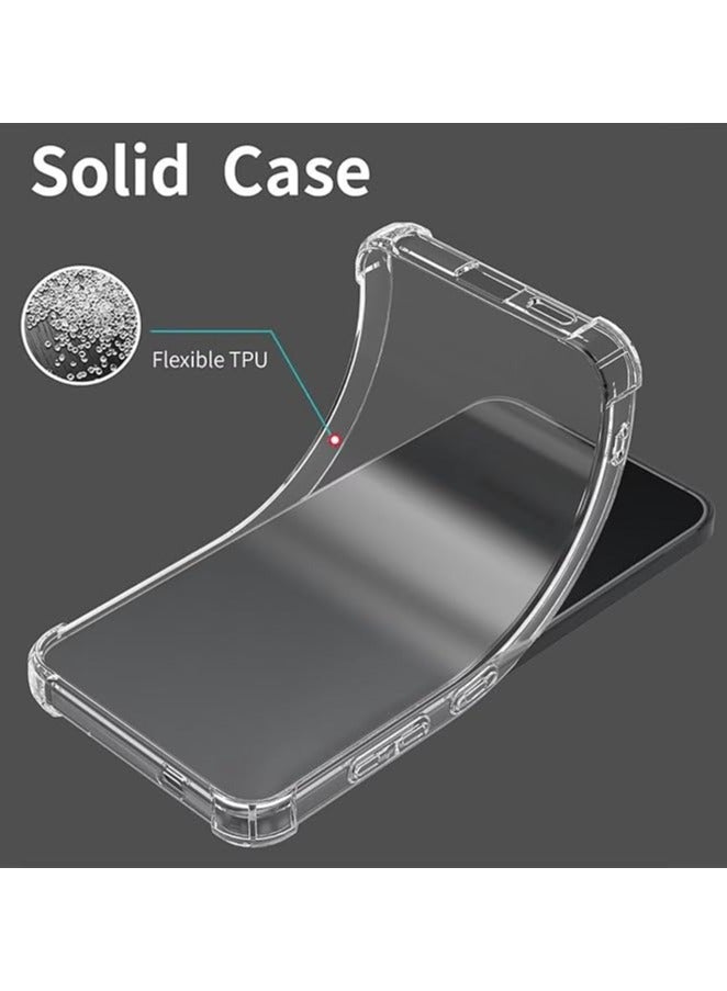 Case for Samung Galaxy Note 20 Ultra 5G Case, Clear Flexible Bumper TPU Soft Rubber Silicone Cover Phone Case - Image 5