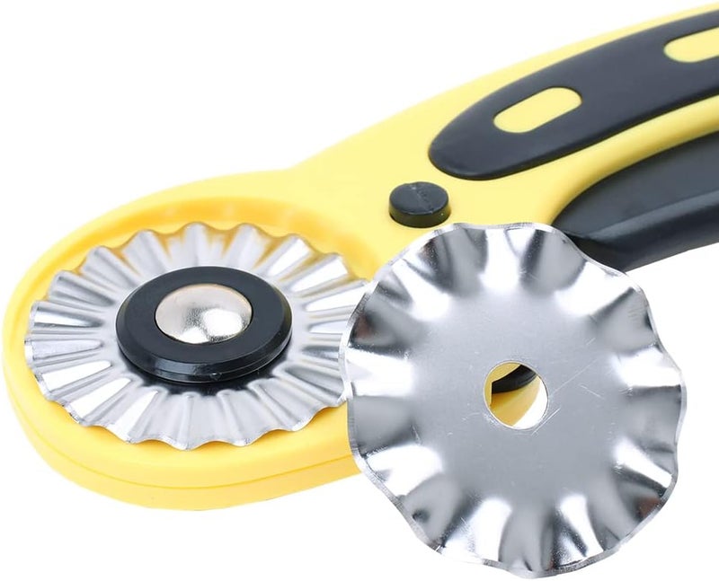 AUTOTOOLHOME مجموعة قاطع دوار 45 مم مع 9 شفرات دوارة بديلة - Image 5