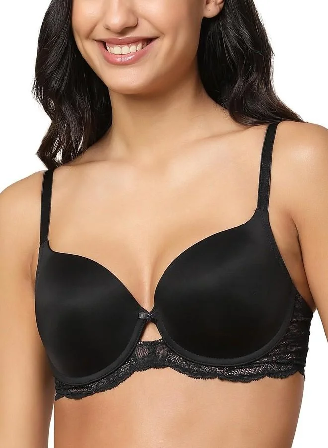 ترايامف Triumph Amourette Charm Wired Padded T-Shirt Bra Black