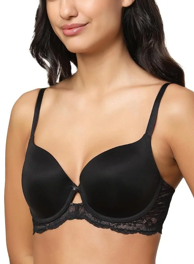 ترايامف Triumph Amourette Charm Wired Padded T-Shirt Bra Black