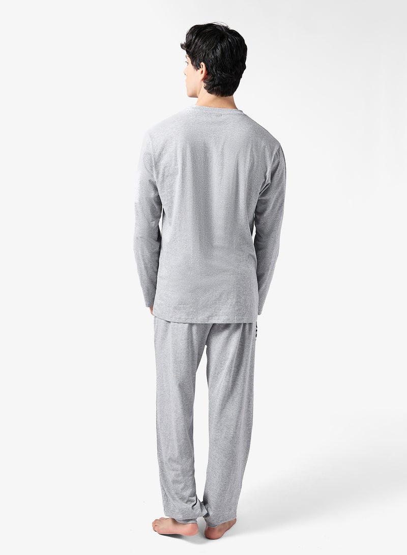 سفنتي فايف طقم بيجامة قميص وبنطلون - Image 3