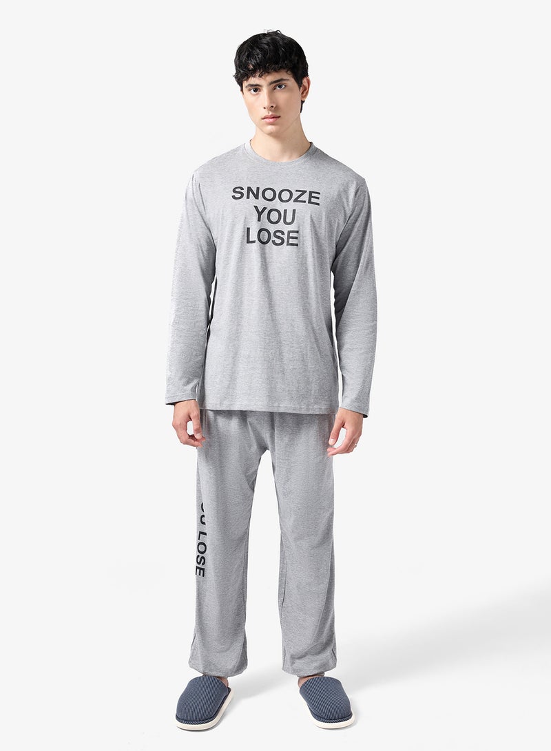 سفنتي فايف طقم بيجامة قميص وبنطلون - Image 1