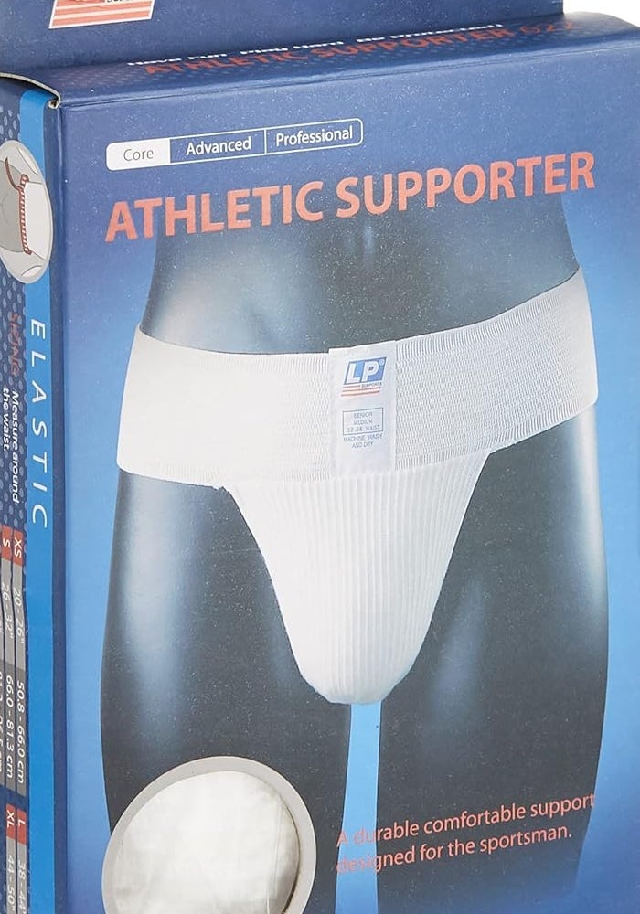 LP Support 622 Athletic Supporter, White - XL - Image 1