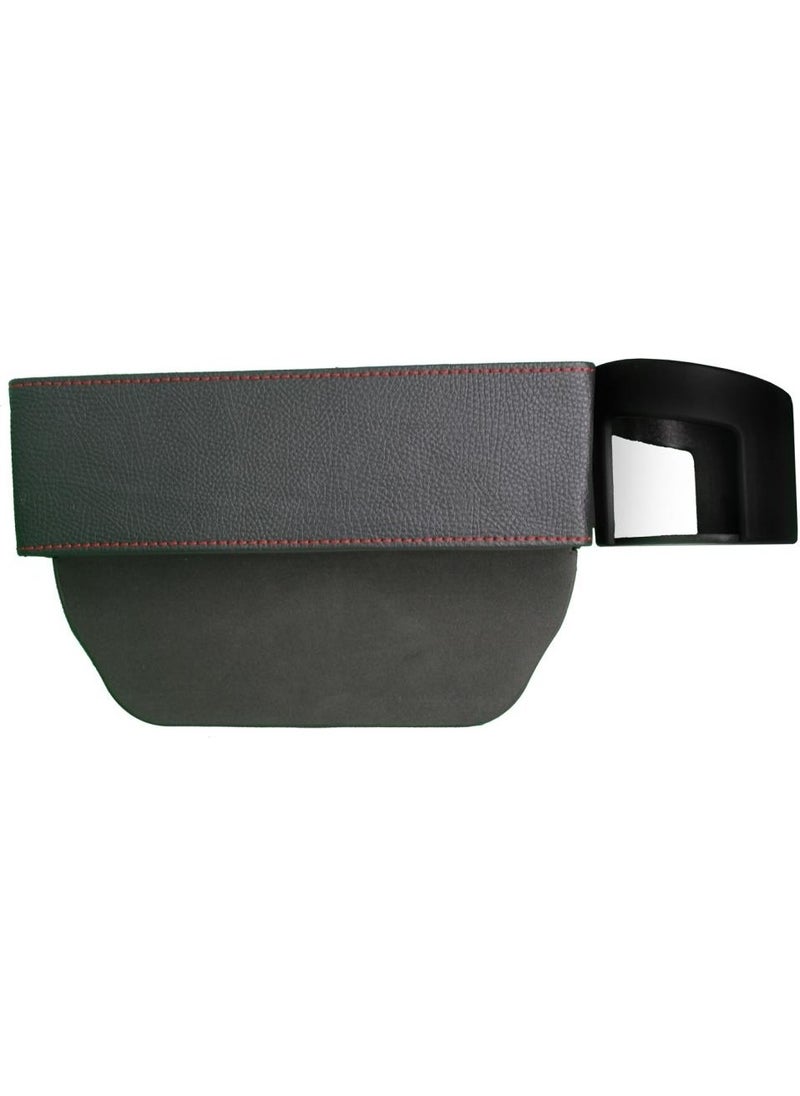 Techmaster In-Car Plastic Pocket Between the Seat Storage Compartment and Cup Holder 