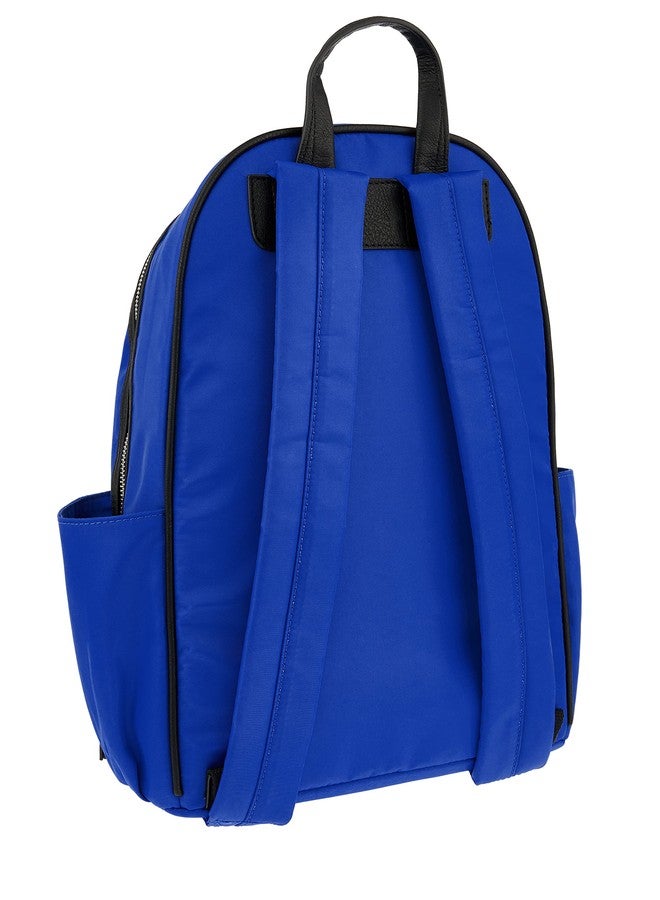 Accessorize London Women's Faux Leather Blue Donna Backpack - Image 3