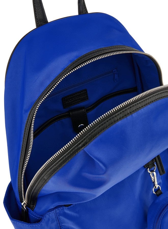 Accessorize London Women's Faux Leather Blue Donna Backpack - Image 2