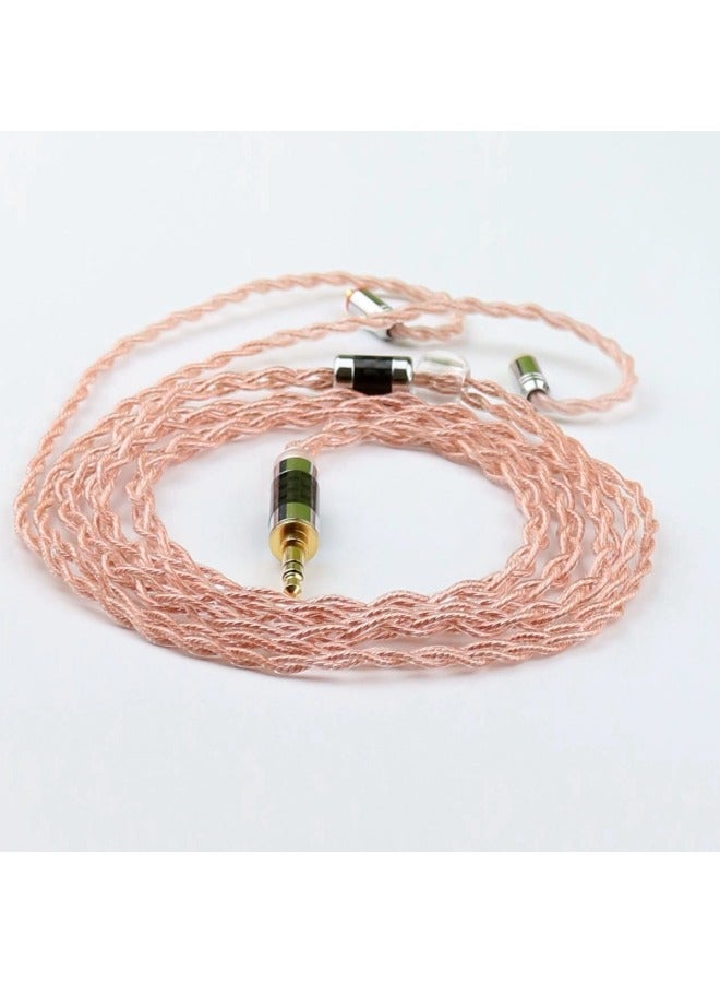 Manufacturers Supply 4-core Pure Copper 3.5 Shure MMCX/0.78/2pin/QDC/TFZ Headset Audio Upgrade Line-Color:Bold TFZ-Length:3.5 Straight Head