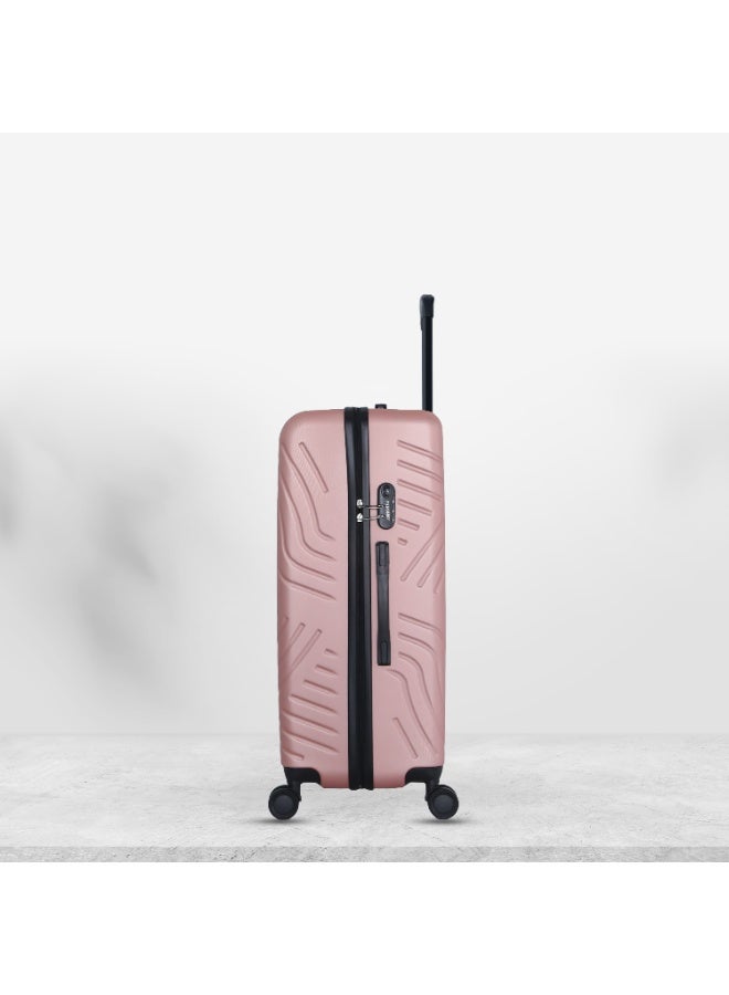 ستارجولد مجموعة أمتعة خفيفة الوزن من 3 قطع مصنوعة من مادة ABS الصلبة مع عجلات دوارة 360 درجة وقفل رقمي ومقبض من سبائك الألومنيوم - Image 4