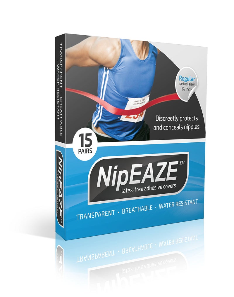 NipEaze - The Original Sports Nipple Cover - Nipple Chafing Prevention (Regular - 15pairs) - Image 1
