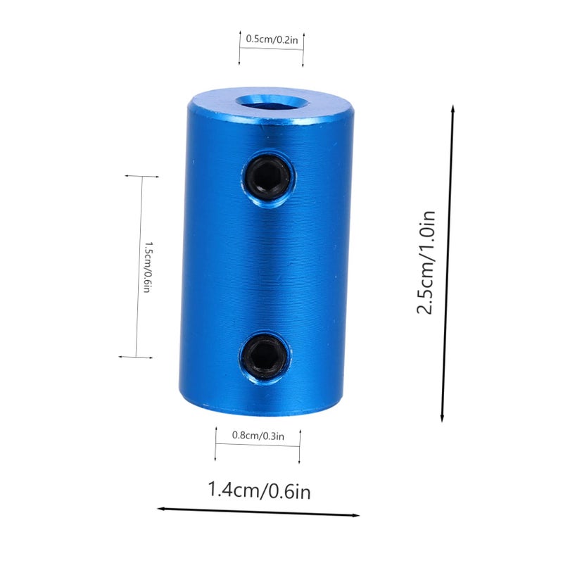 5 Pcs Flexible Aluminum Shaft Coupler 5mm to 10mm for CNC Machine Stepper Motor - Image 3