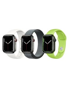 PROMASS 3pcs Watchband Replacement for Apple Watch 49/45/44/42mm Series 8/7/6/5/4/SE  - Image 1