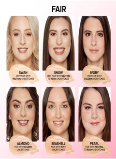 Too FacedCosmetics Too Faced Born This Way Natural Finish Longwear Liquid Foundation Almond - fair with golden undertones 30ml  - Image 4