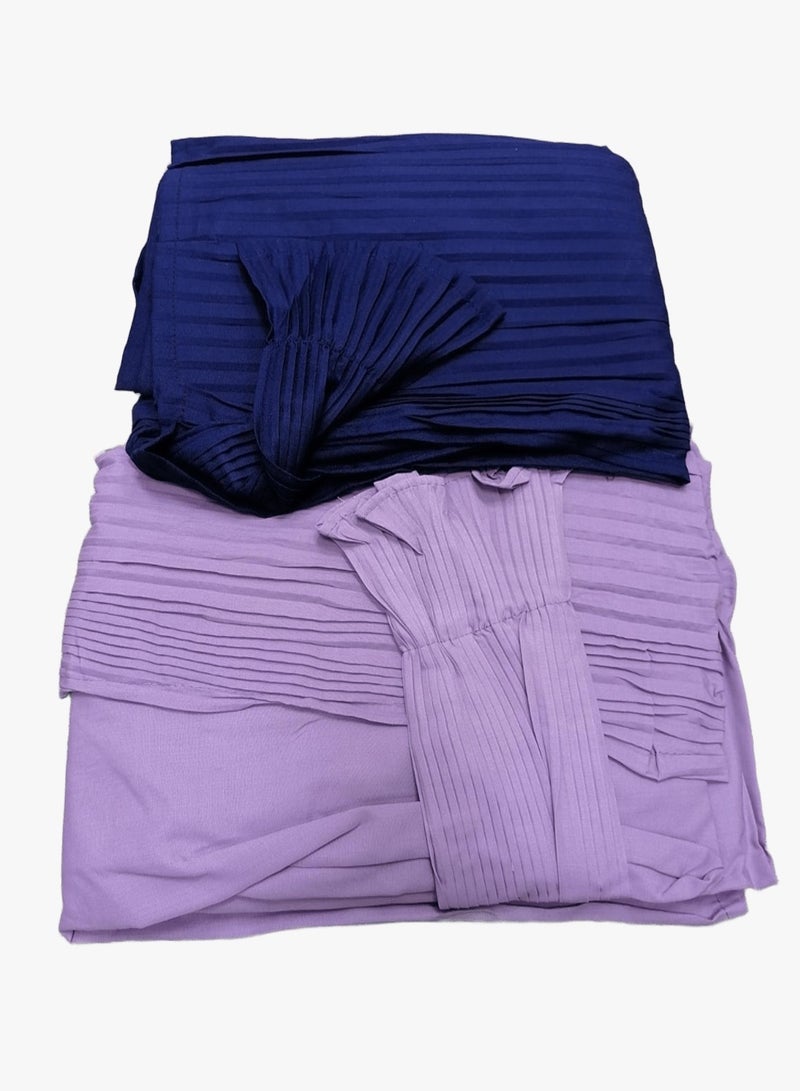 مون 2/شرشف صلاة مرد قطن ناعم ومريح للغاية  يتضمن طرحة ويغطي الجسم بالكامل بمقاس موحد وواسع مناسب لجميع الأجسام - Image 1