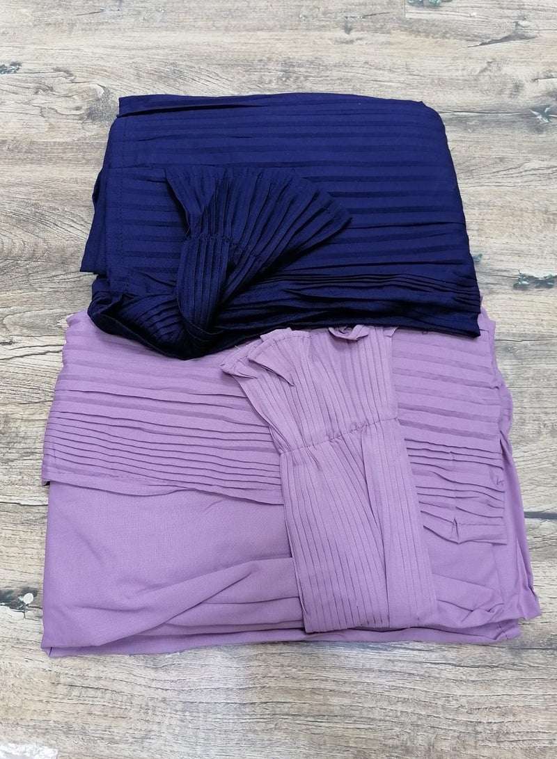 مون 2/شرشف صلاة مرد قطن ناعم ومريح للغاية  يتضمن طرحة ويغطي الجسم بالكامل بمقاس موحد وواسع مناسب لجميع الأجسام - Image 2