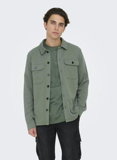 Only & Sons Onsnewkodyl Pocket Detail Relaxed Fit Shirt  - Image 1