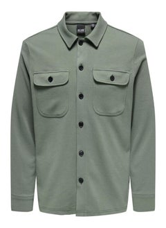 Only & Sons Onsnewkodyl Pocket Detail Relaxed Fit Shirt  - Image 4