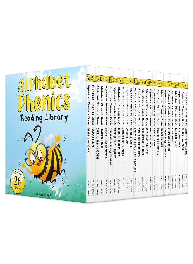 ألفباء فونكس - مكتبة القراءة للأطفال (مجموعة من 26 كتاب) - Image 1