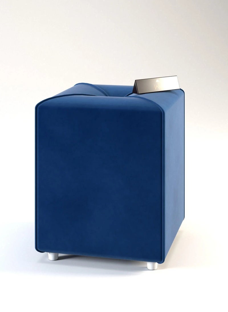 Wooden Twist Soft Comfortable Cushion Ottoman Stool  - Image 3