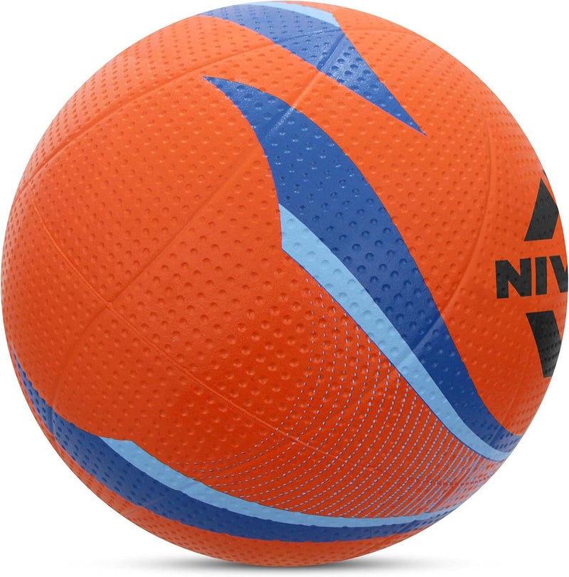 نيفيا كرة طائرة Craters – برتقالي/بنفسجي، متينة، كرة طائرة احترافية للملاعب الداخلية والخارجية للتدريب والمباريات - Image 2