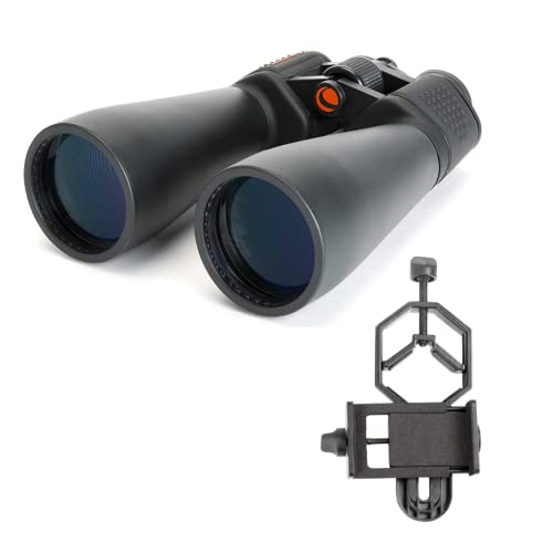 Celestron SkyMaster 25x70 Porro Prism Binocular with Smartphone Adapter Suitable for Terrestrial or Astronomical Viewing - Image 1