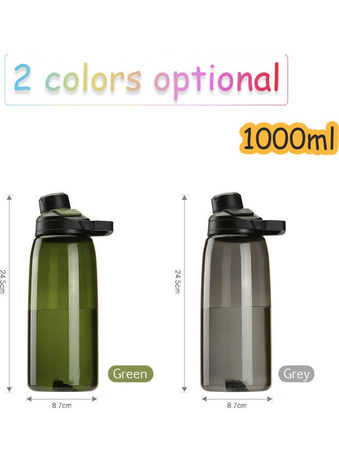 Sports Water Bottle With Magnetic Cap Green 24.5x8.7x8.7cm  - Image 2