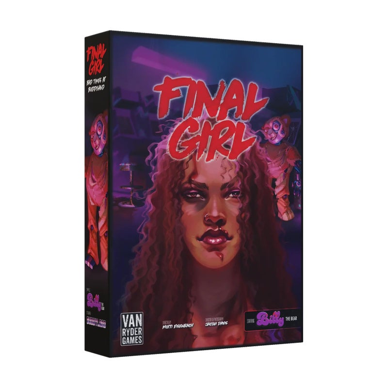 Van Ryder Games Horror Board Game Final Girl Bad Times at Buddyland Feature Film Box Core Box Required 1 Player Solo or Cooperative Play for Teens Adults Ages 14 English Version - Image 3