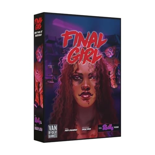 Van Ryder Games Horror Board Game Final Girl Bad Times at Buddyland Feature Film Box Core Box Required 1 Player Solo or Cooperative Play for Teens Adults Ages 14 English Version - Image 1