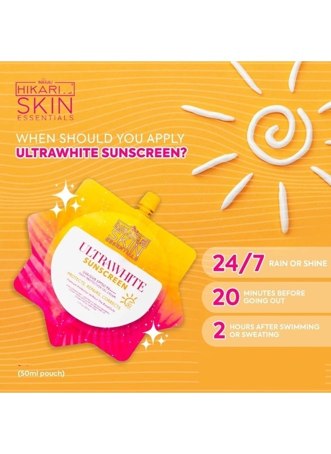 Hikari Whitening sunscreen 50ml (2-Pack, 50ml×2) - Image 3
