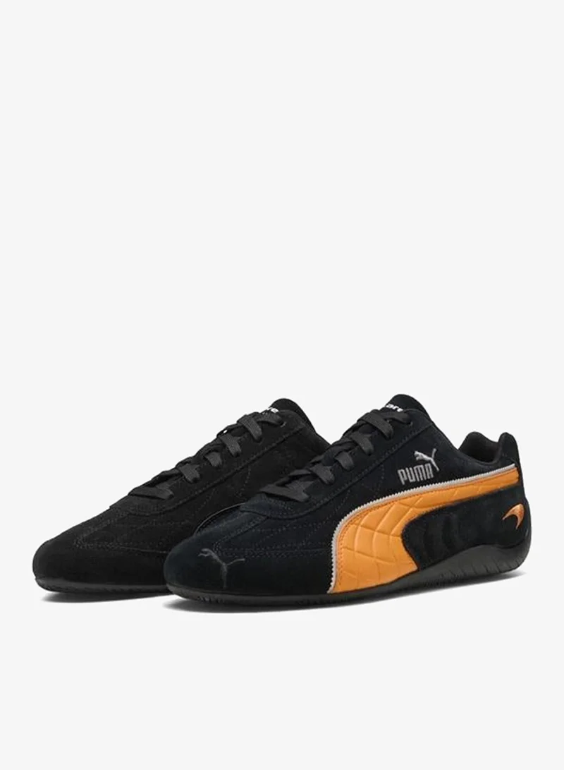 Puma PUMA Black-Bright Papaya McLAREN RACING Speedcat Sneakers Unisex for Men | Best Price UAE