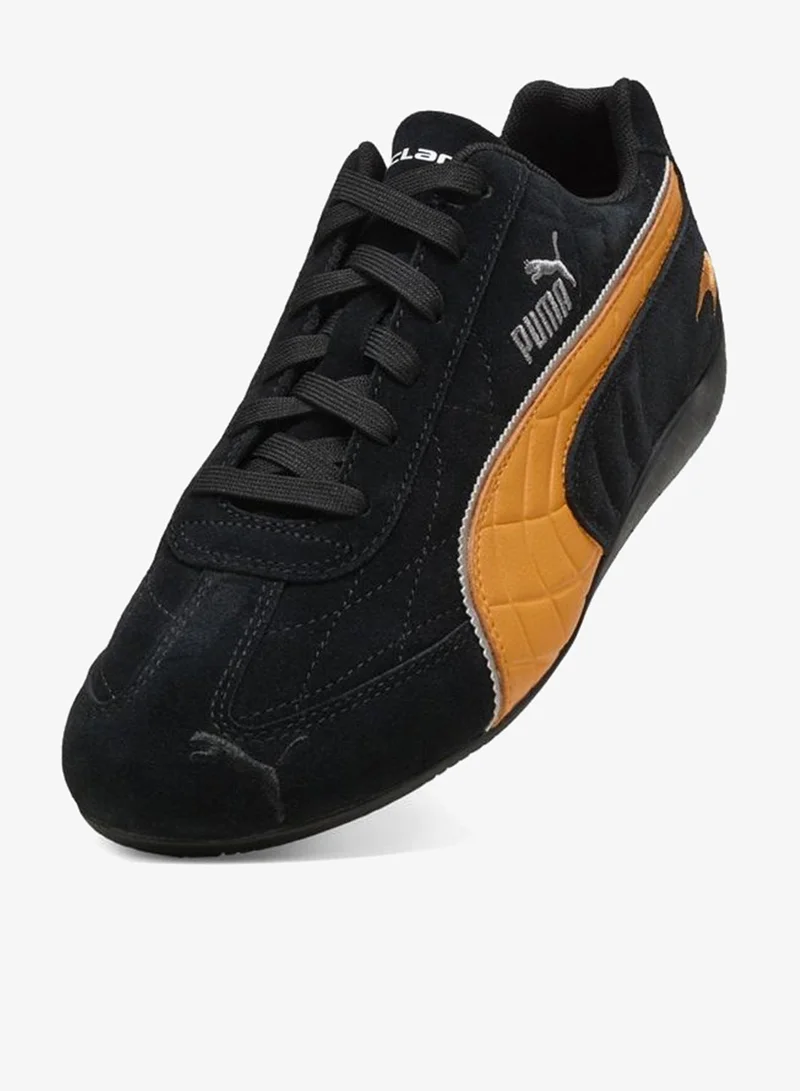 Puma PUMA Black-Bright Papaya McLAREN RACING Speedcat Sneakers Unisex for Men | Best Price UAE