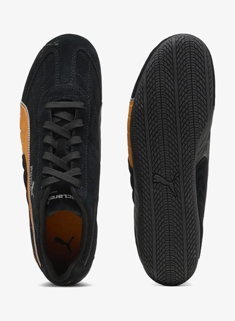 Puma PUMA Black-Bright Papaya McLAREN RACING Speedcat Sneakers Unisex for Men | Best Price UAE