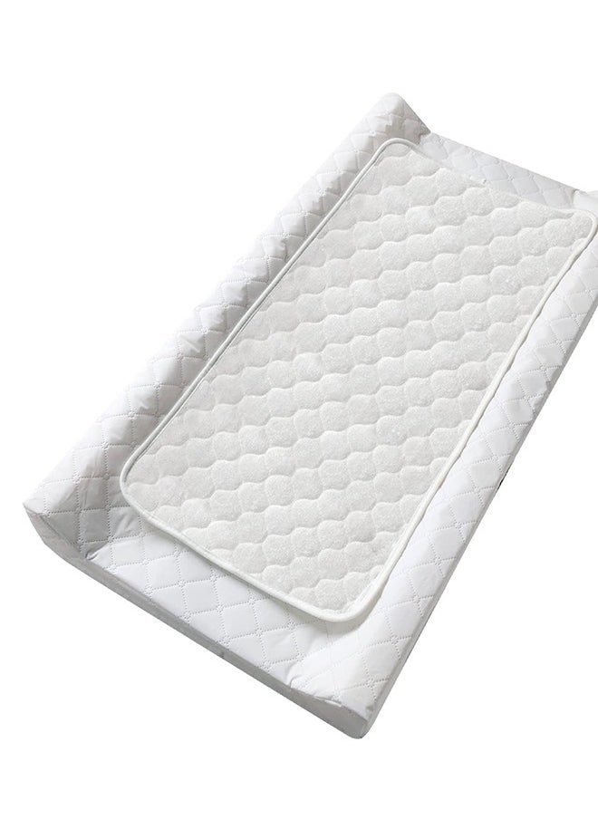 Pack Of 3 Bamboo Thicker Waterproof Reusable Diaper Changing Non Slip Pad Mat Cover Protector Large 14 x  27 White