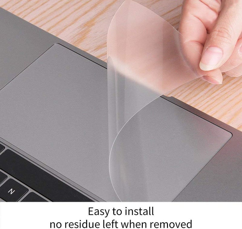 CaseBuy MacBook Air 15 inch Trackpad Protector Cover for 2025 2024 2023 MacBook Air 15.3" M4 M3 M2 Chip A3241 A2941 A3114 with Touch ID Clear Anti-Scratch Touch Pad Protector Skin -2PCS - Image 5