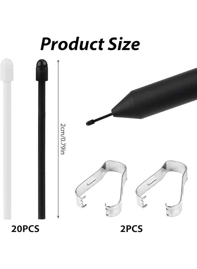 erorex 20Pcs Stylus Pen Nibs Marker Pen Nibs With 4Pcs Removal Tool Maker Pen Tip Replacement Stylus Nib Painting Writing Accessories For Remarkable 2 Remarkable Maker Plus  - Image 2