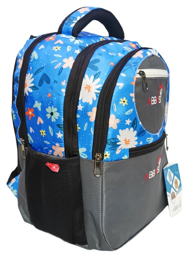 ABBASI Laptop Bags Backpack For Men and Women 25 L Capacity Water Resistant Lightweight Bag for Office College School and Travelling Multipurpose Backpack (BLUE) - Image 2