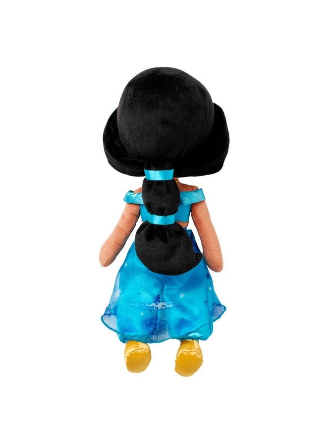 Disney store دميّة أميرة من متجر ديزني الرسمي، ياسمين من علاء الدين، متوسطة 14 بوصة، ناعمة مع ميزات مطرزة، ألعاب أميرات للفتيات، دمى ديزني، حيوانات محشوة للفتيات - Image 3