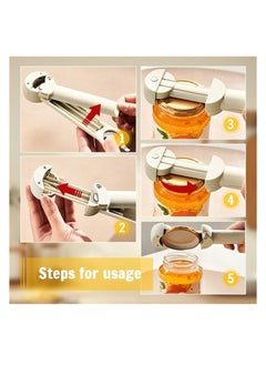 ARNOTEC Multifunctional Telescopic Bottle Opener, Can Opener Bottle Opener, Adjustable Multifunctional Can Opener, Bottle Opener Auxiliary Bottle Opening Tool  - Image 2