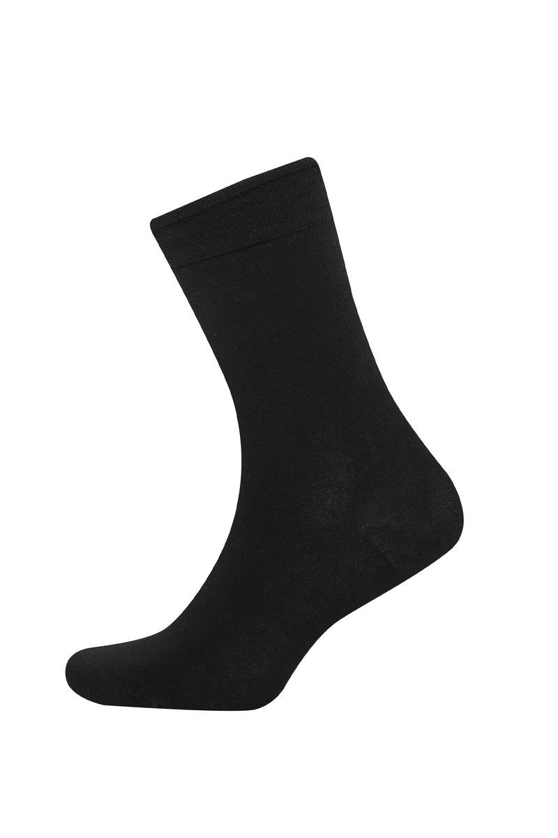 DeFacto Black Boy Seamless 2 Piece Bamboo Long Socks Casual - Image 3