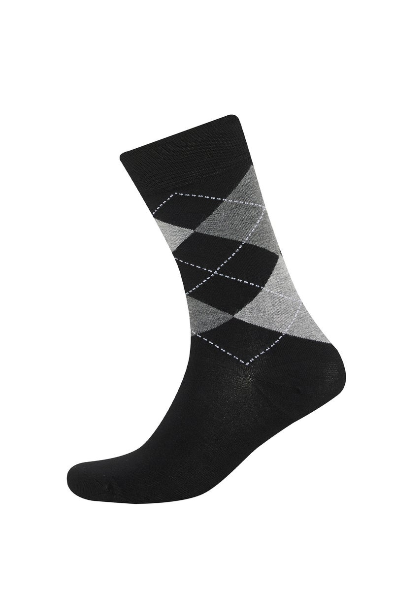 DeFacto Black Boy Seamless 2 Piece Bamboo Long Socks Casual - Image 2