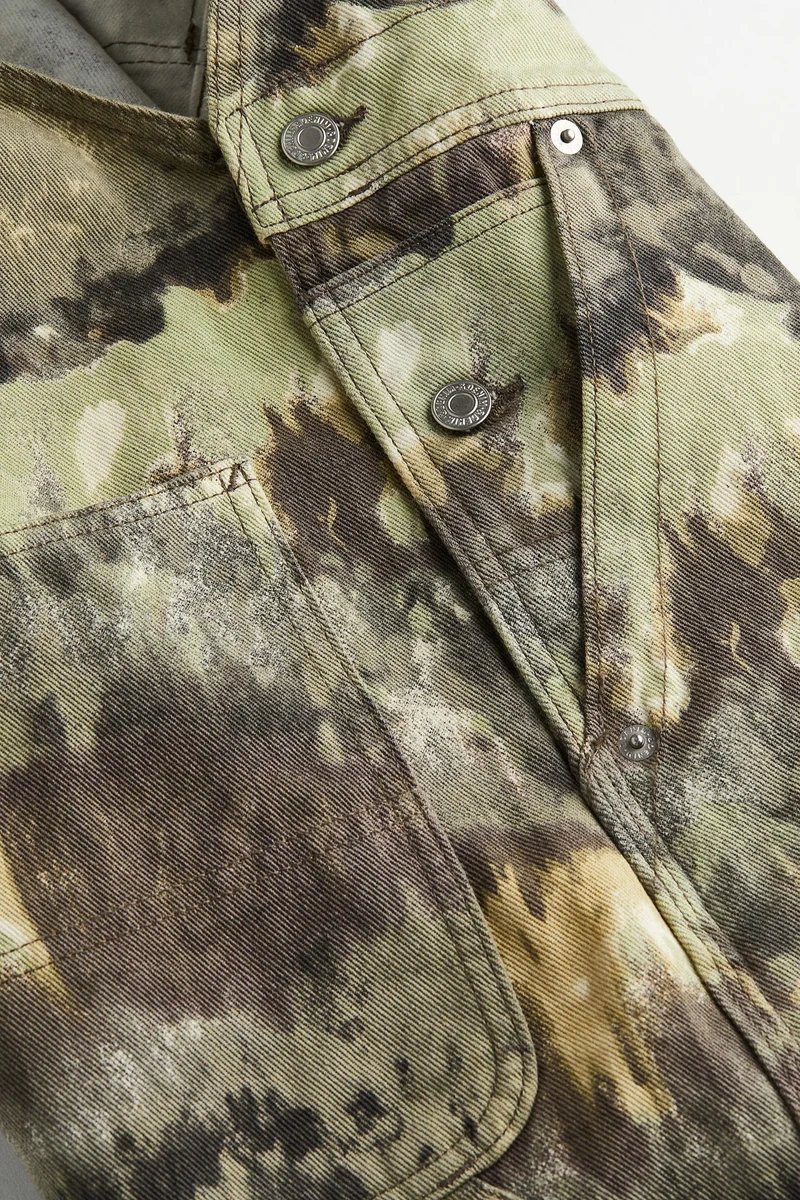 اتش اند ام بنطلون دنغري بقصة مريحة