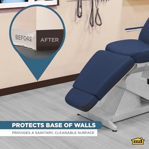 M-D Building Products 93161 4 in. x 20 ft. Brown Self-Stick Vinyl Wall Base - Image 3