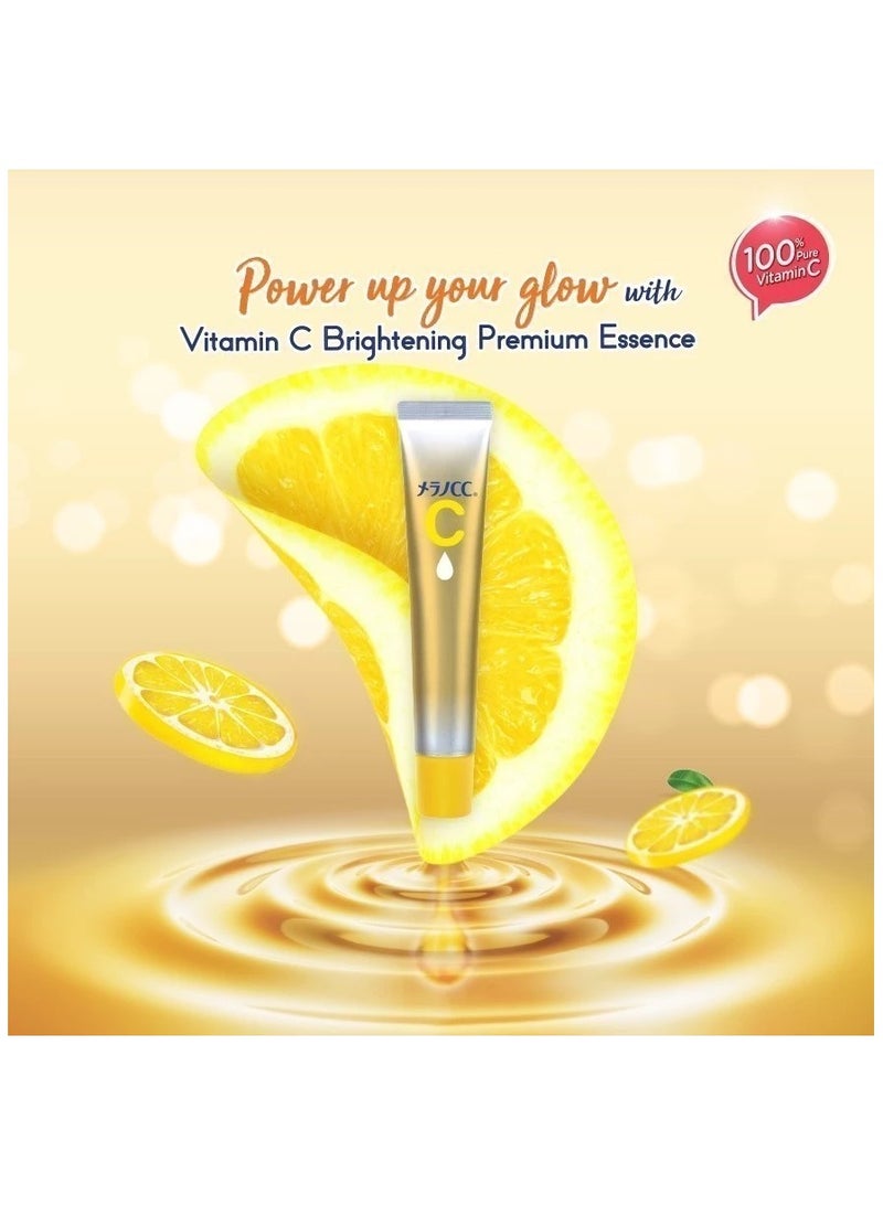 MELANO CC Melano CC Vitamin C Brightening Premium Essence 20ml [Fight Dark Spot/ Lighten Acne Scar/ Promote Radiance]  - Image 2