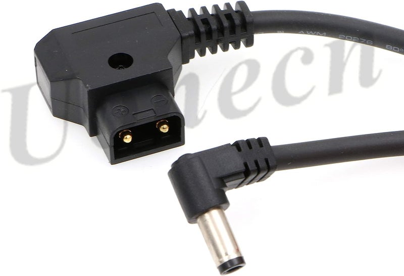 Uonecn كابل طاقة Uonecn 1M بزاوية قائمة DC إلى Dtap 12V 2.1mm لشاشات KiPRO LCD وأجهزة Lectrosonic وLowel Blender LED Power Tap-Lectro - Image 3