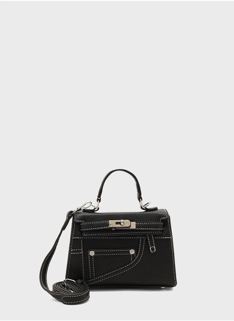 ELLA Satchel With Buckle