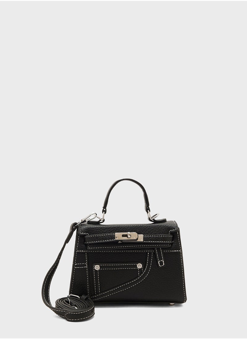 ELLA - Satchel With Buckle - Image 1