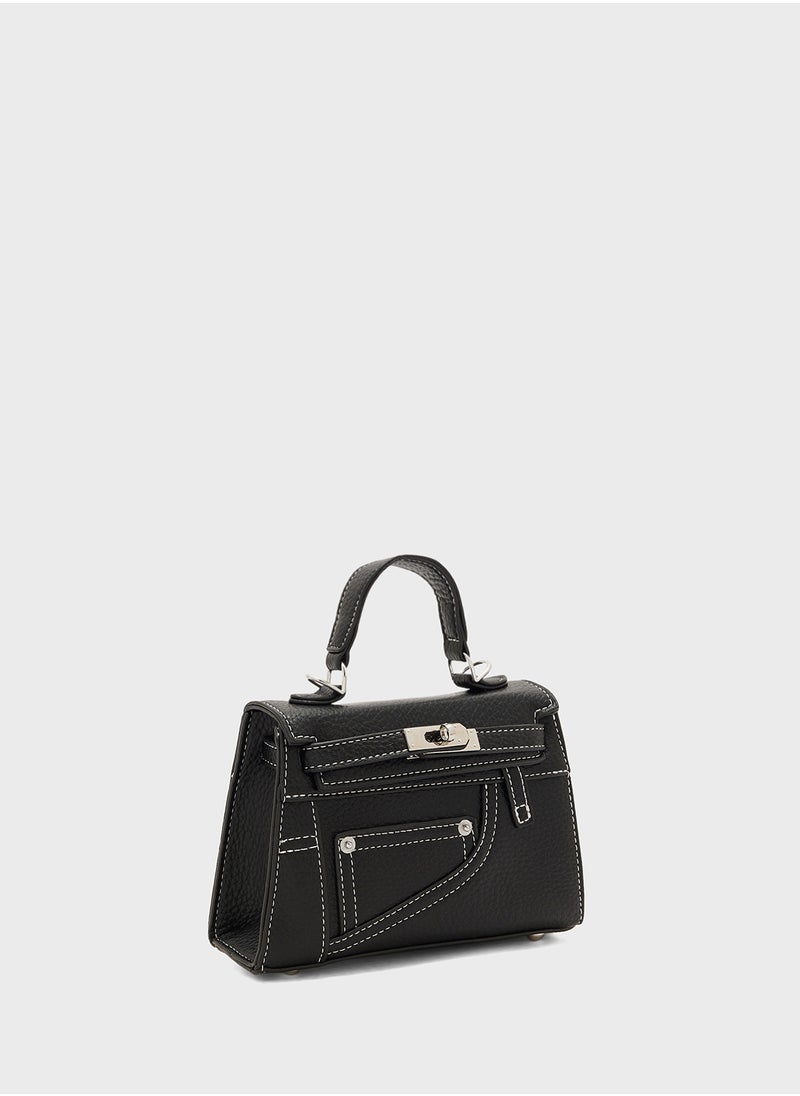 ELLA - Satchel With Buckle - Image 1