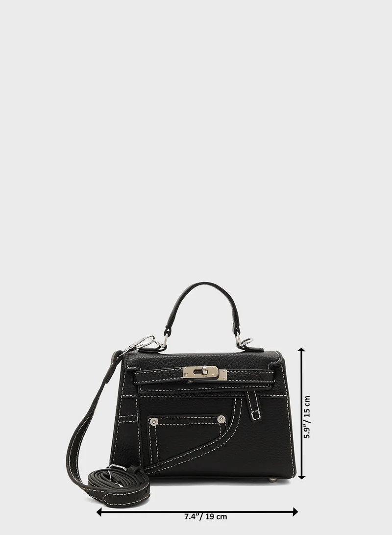 ELLA Satchel With Buckle