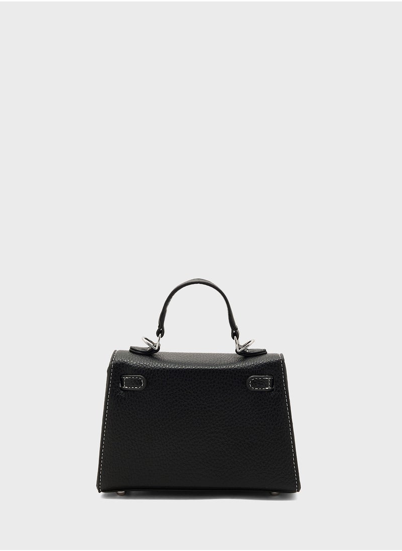 ELLA - Satchel With Buckle - Image 1