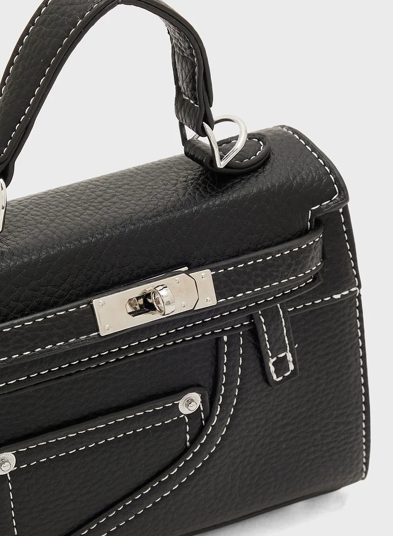 ELLA Satchel With Buckle